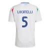 Italia Manuel Locatelli 5 Borte EM 2024 - Herre Fotballdrakt